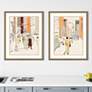Thumbnail1 of Journey 30" High 2-Piece Giclee Framed Wall Art Set