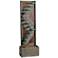 Journey 47" High Copper and Natural Slate Fountain