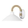 3_Journey 9 3/4" High Natural White Wall Sconce more views