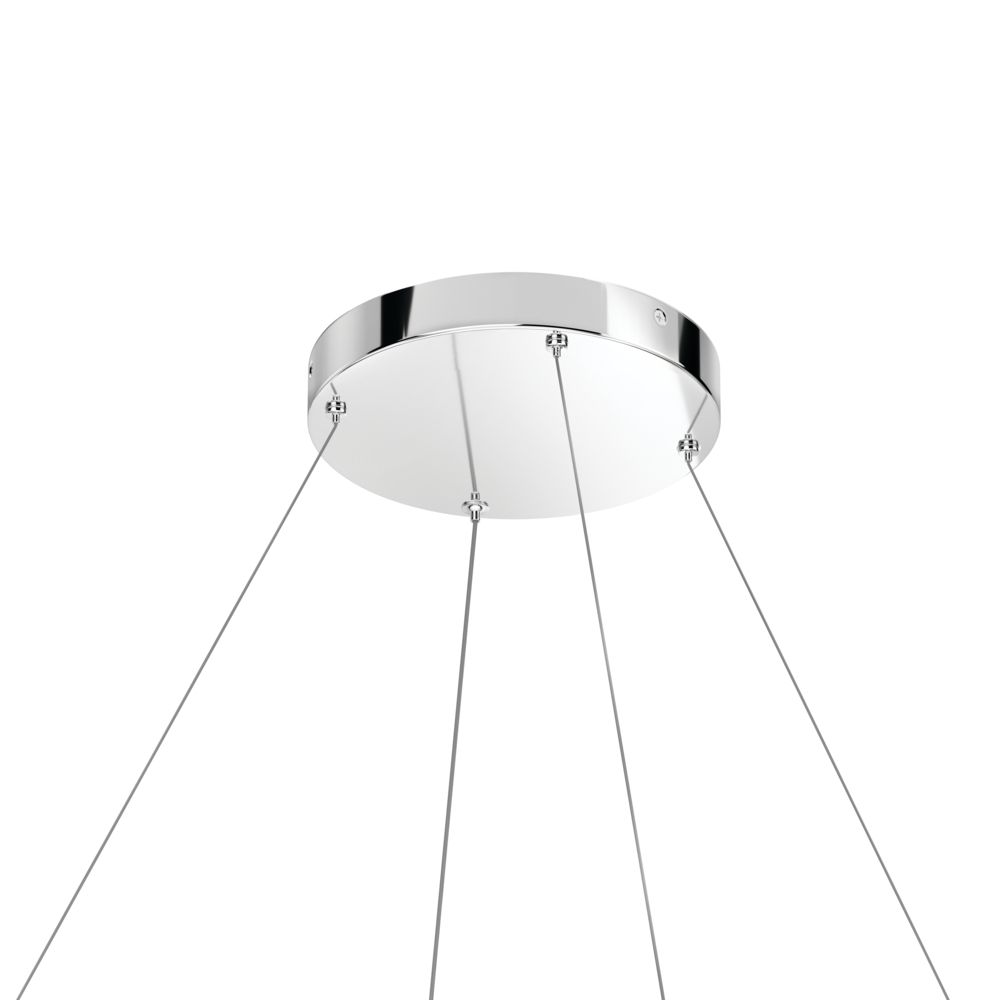 Image 4 Jovian Chrome Chandelier/Pendant more views