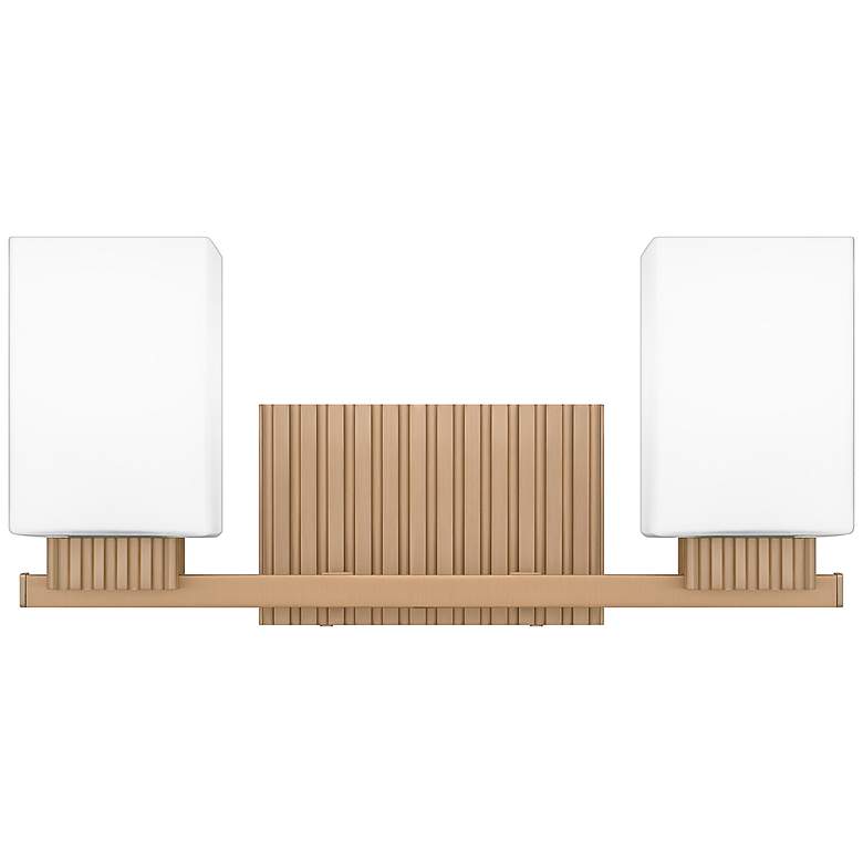 Image 1 Joyner 2-Light Bronze Gold Bath Light