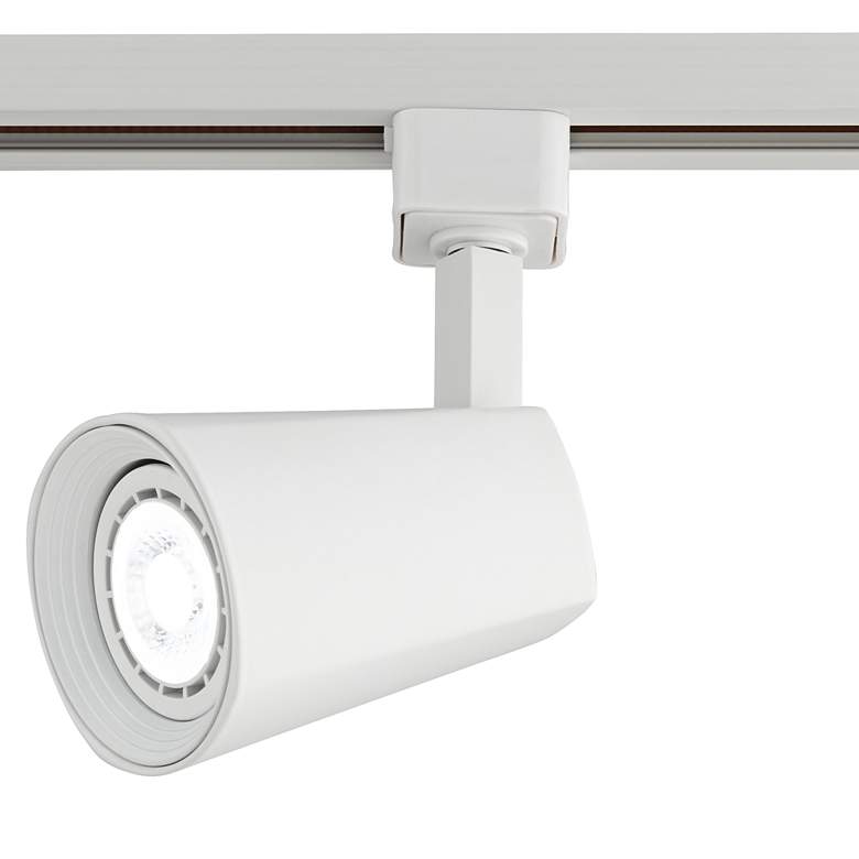 Image 5 Juan 4-Light White LED Track Fixture with Floating Canopy more views