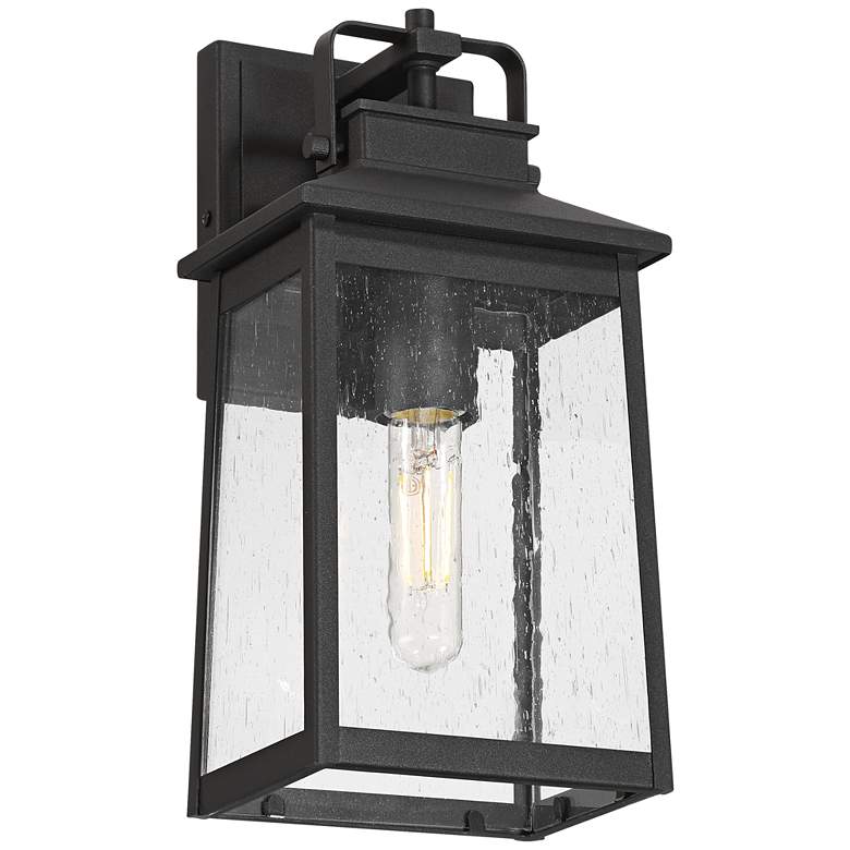 Image 6 Jubliee 13" High Black Outdoor Wall Light Set of 2 more views