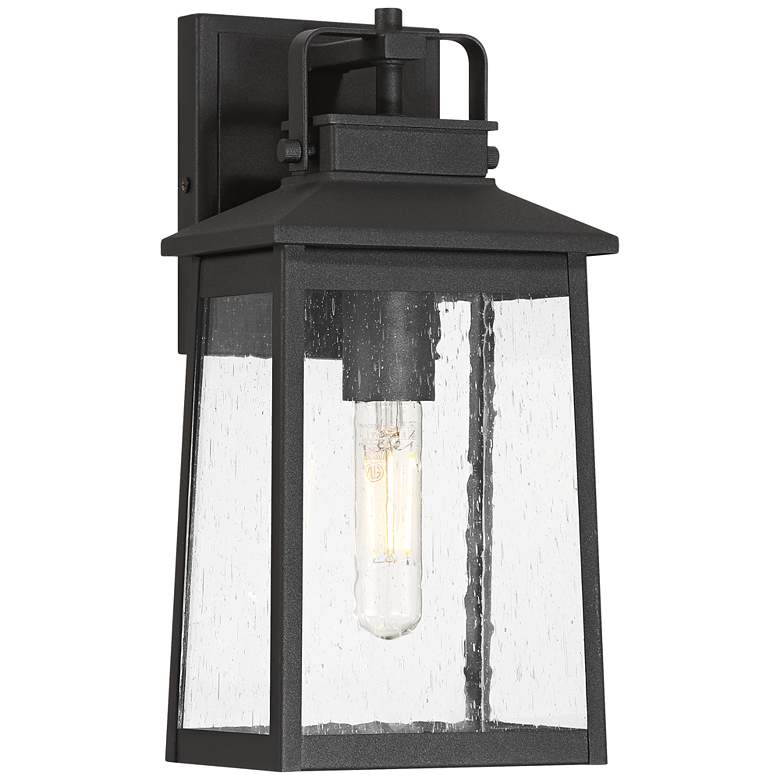Image 2 Jubliee 13" High Black Outdoor Wall Light