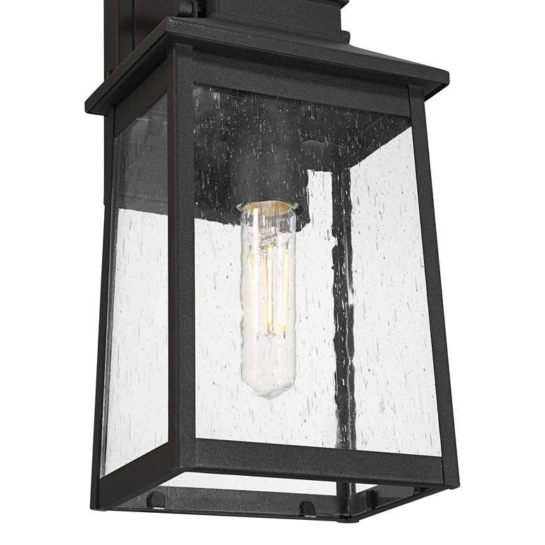 Image 4 Jubliee 13" High Black Outdoor Wall Light more views