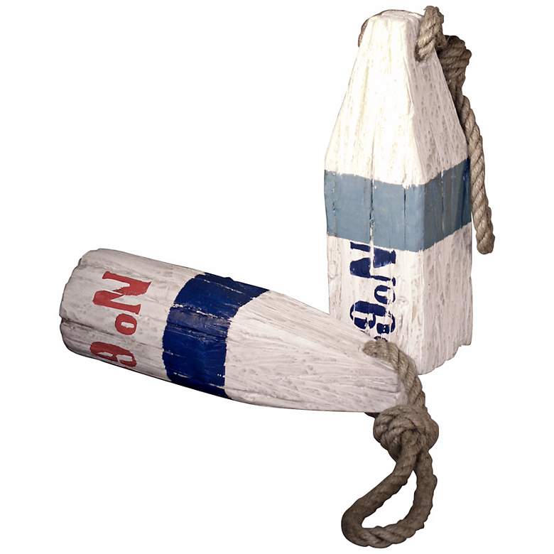 Image 1 Judith Edwards Designs 8 1/2" High Set of 2 Buoys