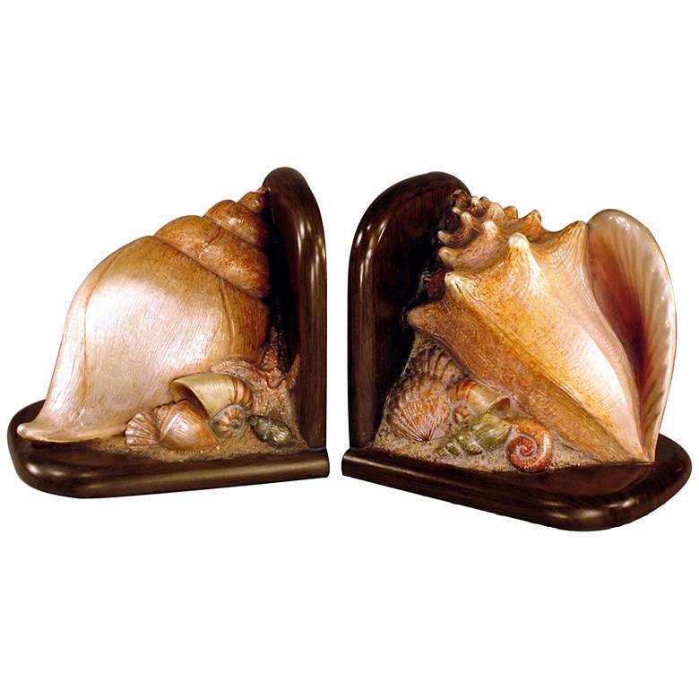 Image 1 Judith Edwards Designs Shell Bookends Set