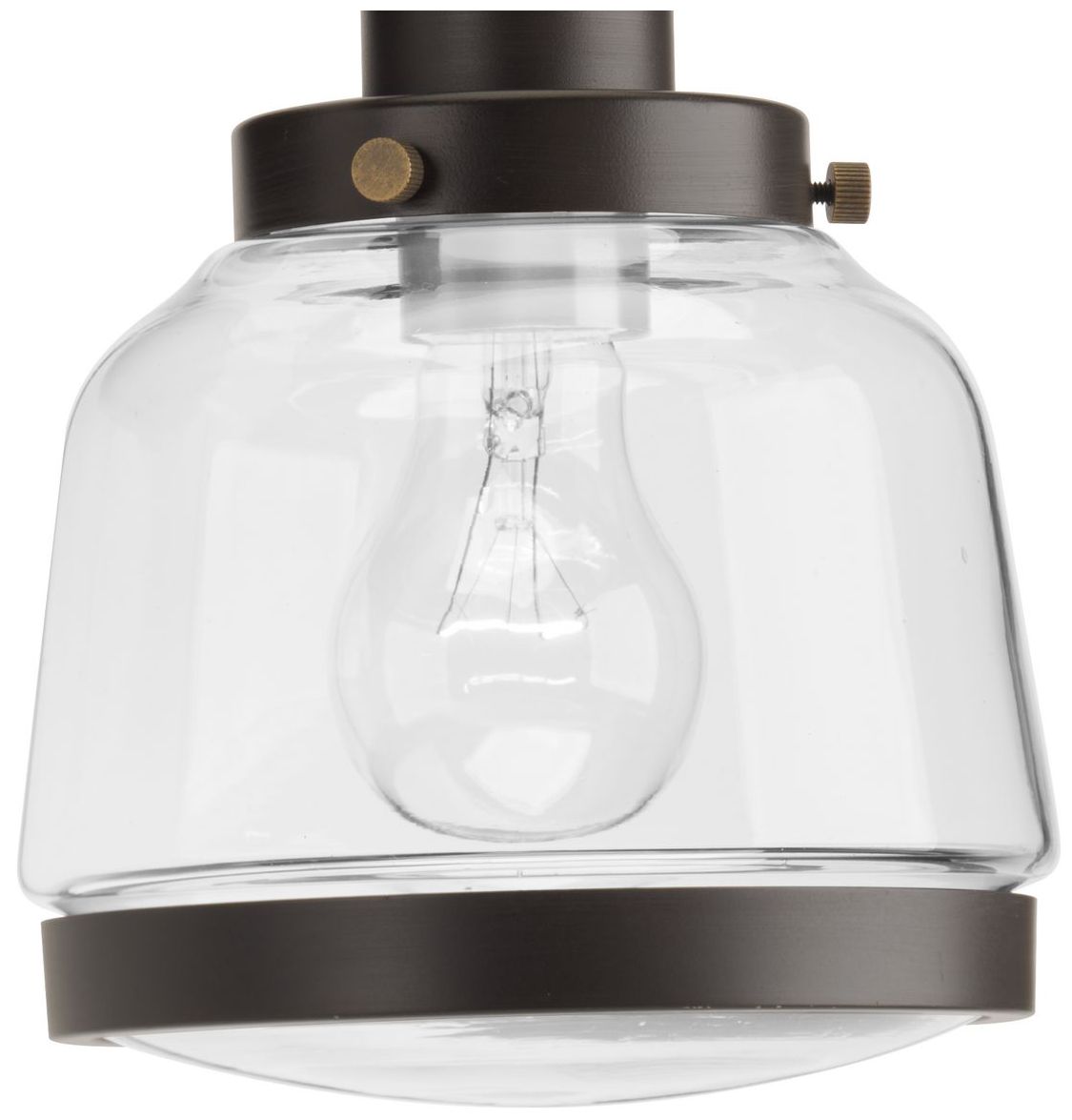 Judson Collection Five-Light Clear Glass Chandelier Light