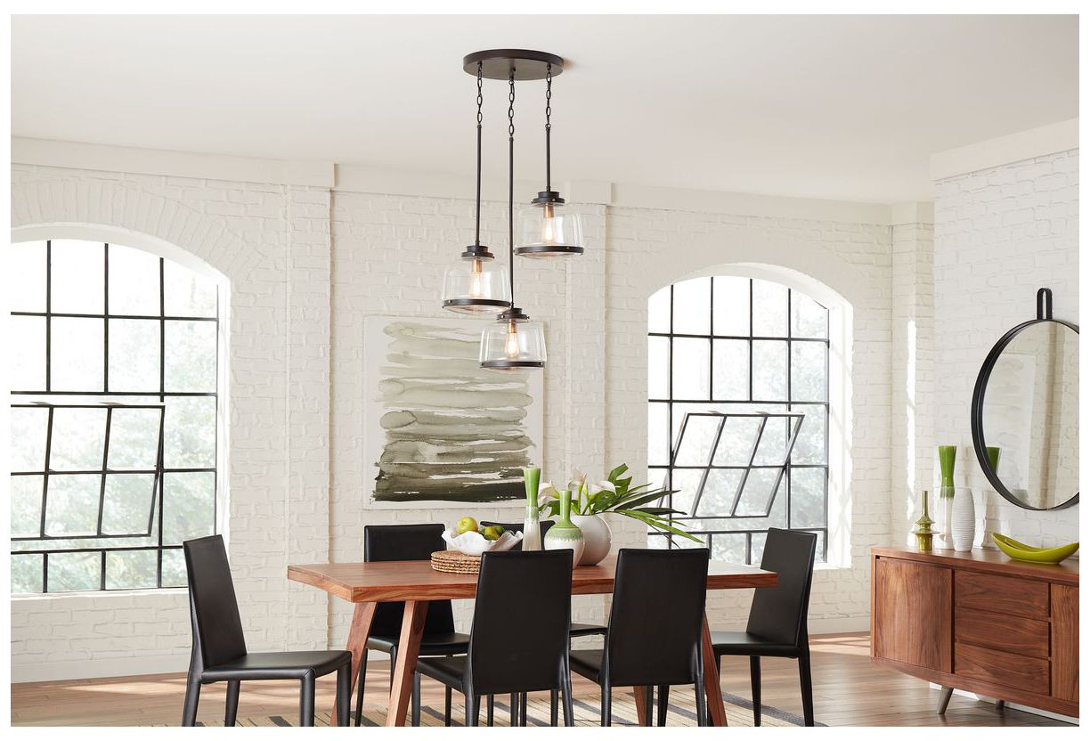 Image 2 Judson Collection One-Light Clear Glass Pendant Light more views