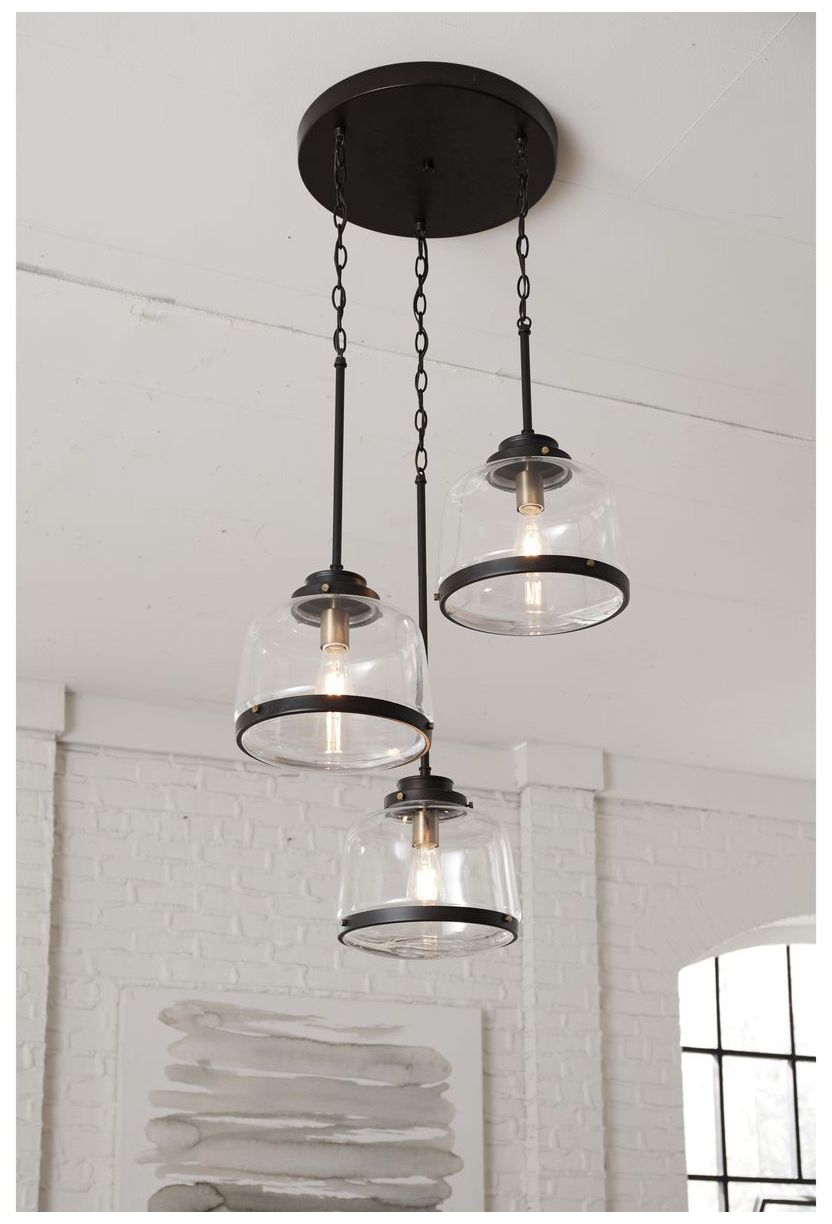 Image 3 Judson Collection One-Light Clear Glass Pendant Light more views