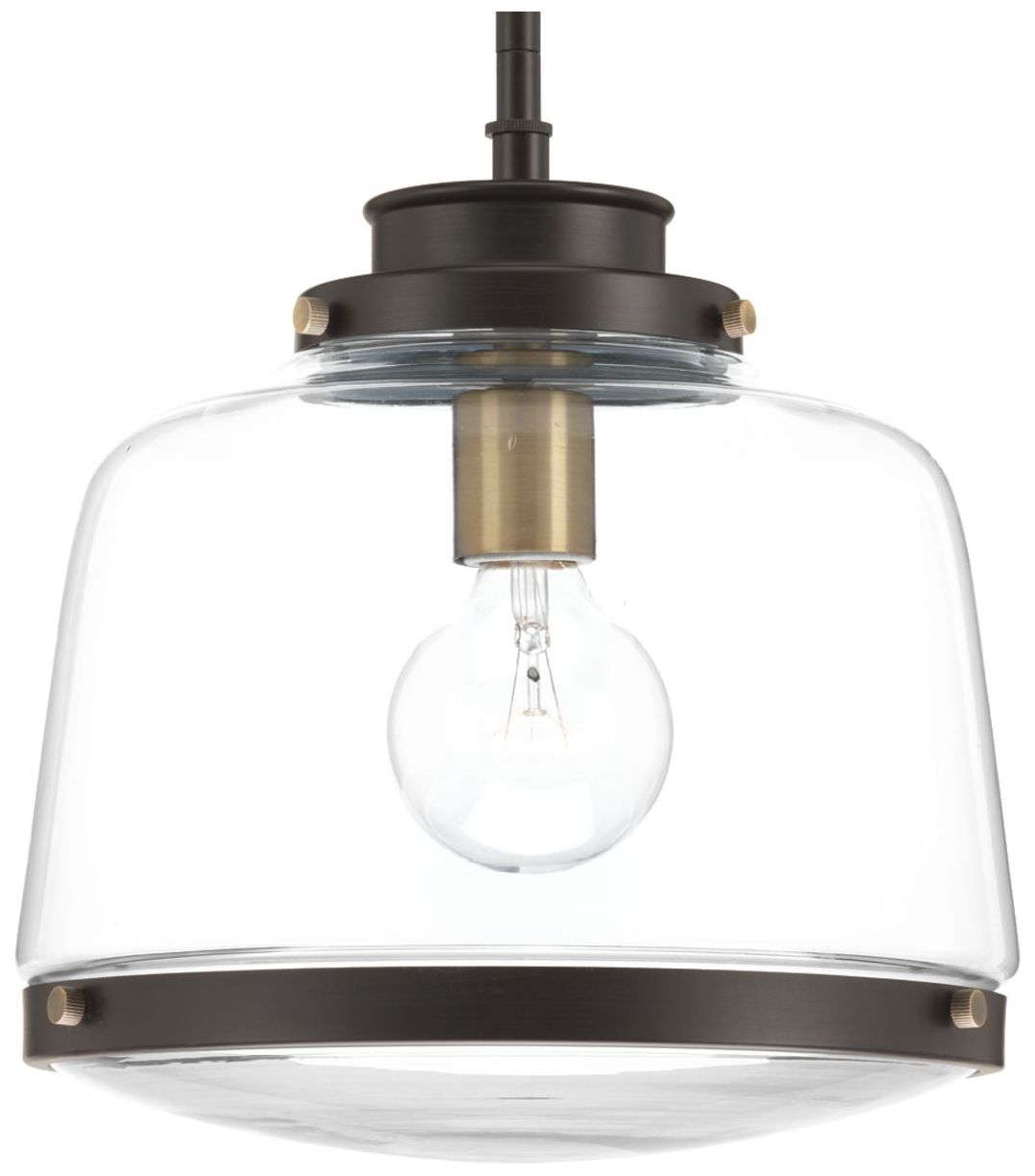 Image 5 Judson Collection One-Light Clear Glass Pendant Light more views