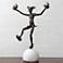 Juggling Jester 22 1/2" High Bronze Figurative Sculpture