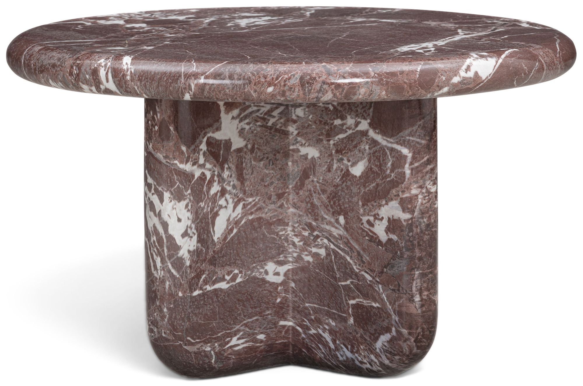 Image 2 Juju Faux Red Lavento Indoor/Outdoor 24" Tall Coffee Table more views