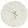 Juju Hat 28" Round White Feather Wall Art