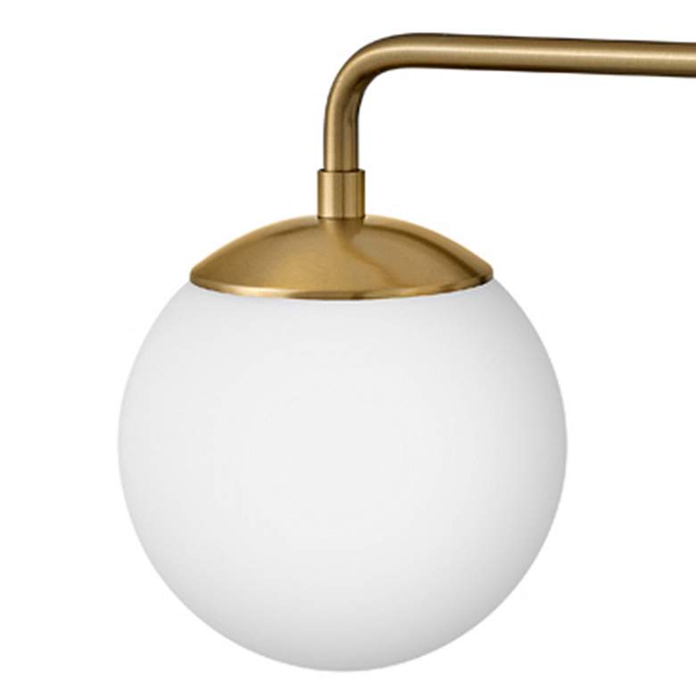 Image 3 Julep 24" Wide Lacquered Brass 3-Light Vanity Bath Light more views