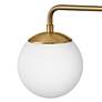 3_Julep 24" Wide Lacquered Brass 3-Light Vanity Bath Light more views