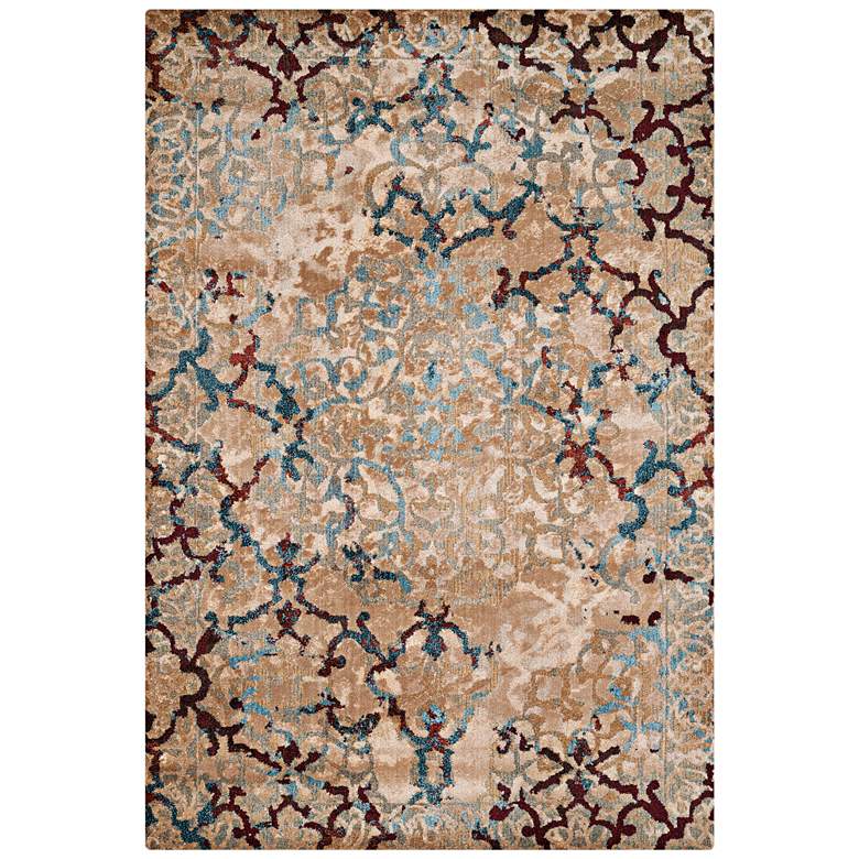 Image 1 Jules Andalusite 5&#39;3 inchx7&#39;2 inch Taupe Area Rug