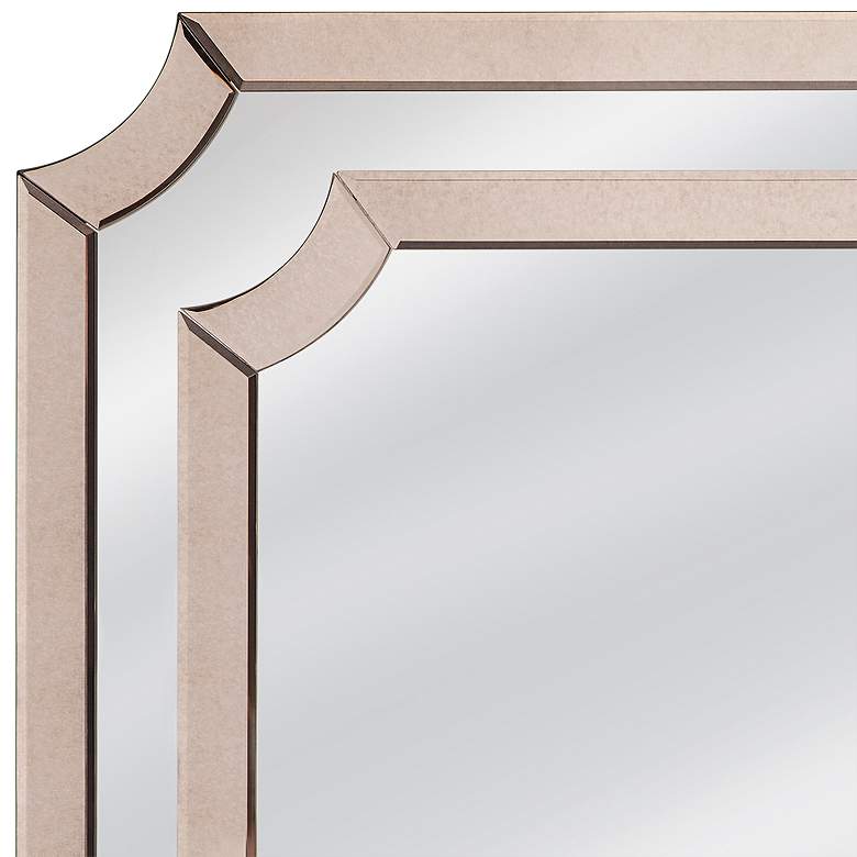 Image 2 Jules Antique 36" x 48" Rectangular Wall Mirror more views