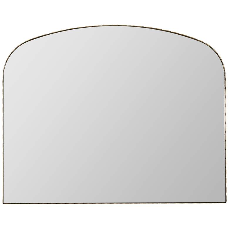 Image 1 Jules Arched Scalloped Gold Mirror