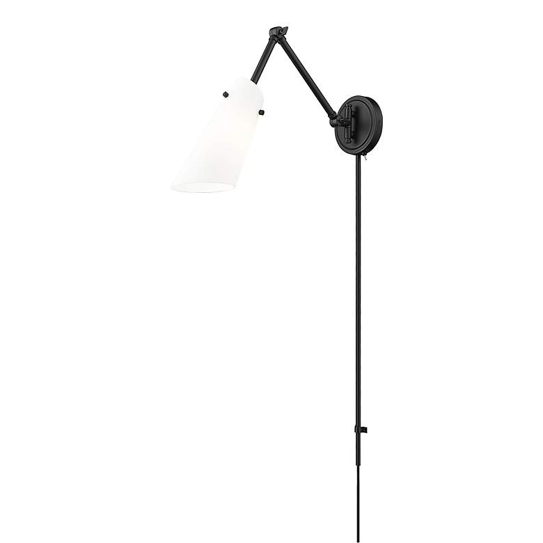 Image 6 Julia by Z-Lite Matte Black 1 Light Wall Sconce more views