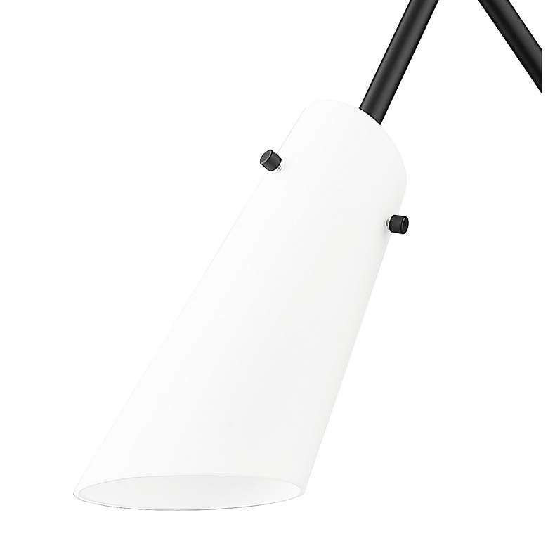 Image 7 Julia by Z-Lite Matte Black 1 Light Wall Sconce more views