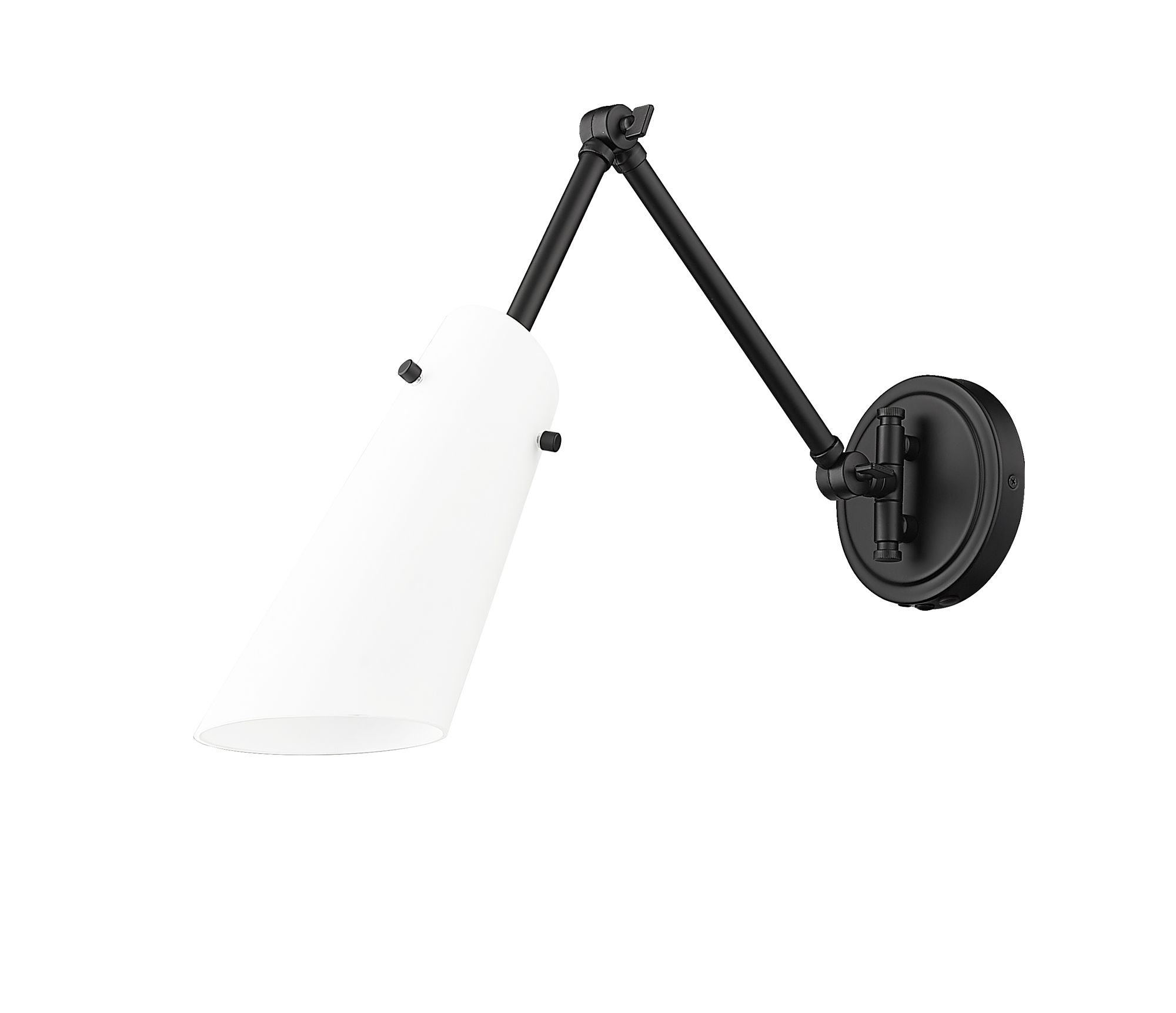 Julia by Z-Lite Matte Black 1 Light Wall Sconce
