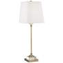 Julia Traditional Gold and Crystal Buffet Table Lamp by Regency Hill in scene