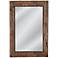 Julian Reclaimed Wood 56" x 82" Rectangular Floor Mirror