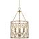 Juliana 15" Wide Gold 3-Light Foyer Pendant Light