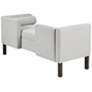 Thumbnail4 of Julie 50" Wide Gray Fabric Accent Bench more views