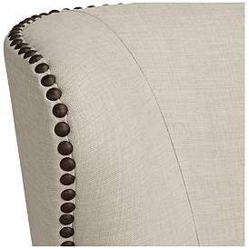 Image4 of Julie Colony Linen Upholstered Accent Chair more views