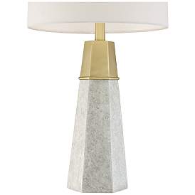 Image4 of Julie Tapered Column Gold Accent Table Lamps Set of 2 more views