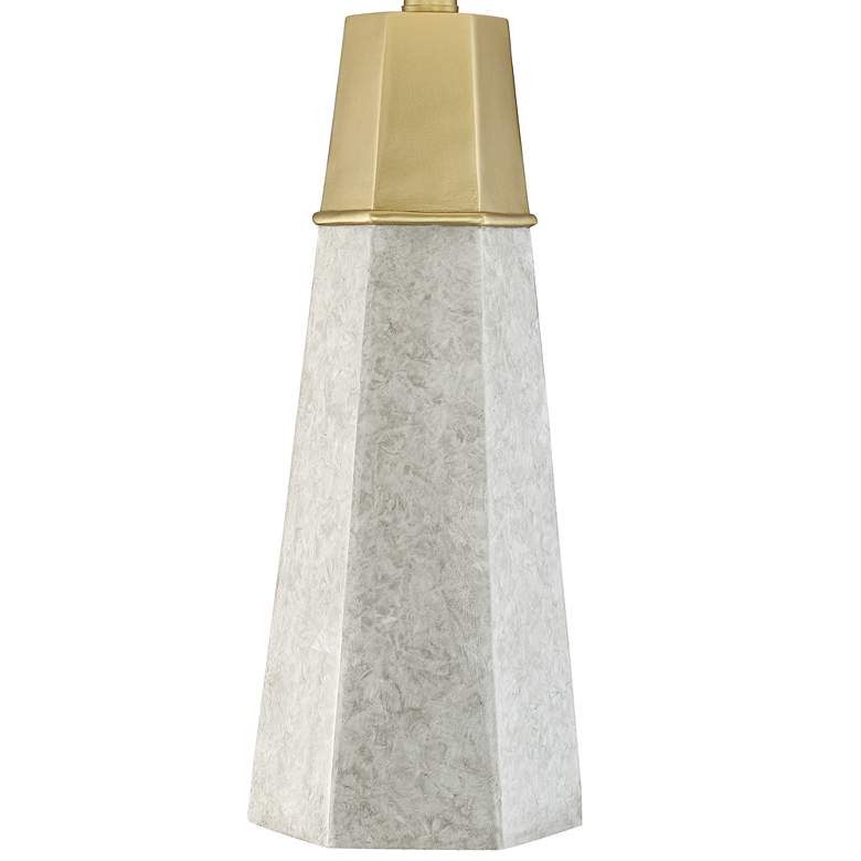 Image 5 Julie Tapered Column White Shade Table Lamps Set of 2 more views