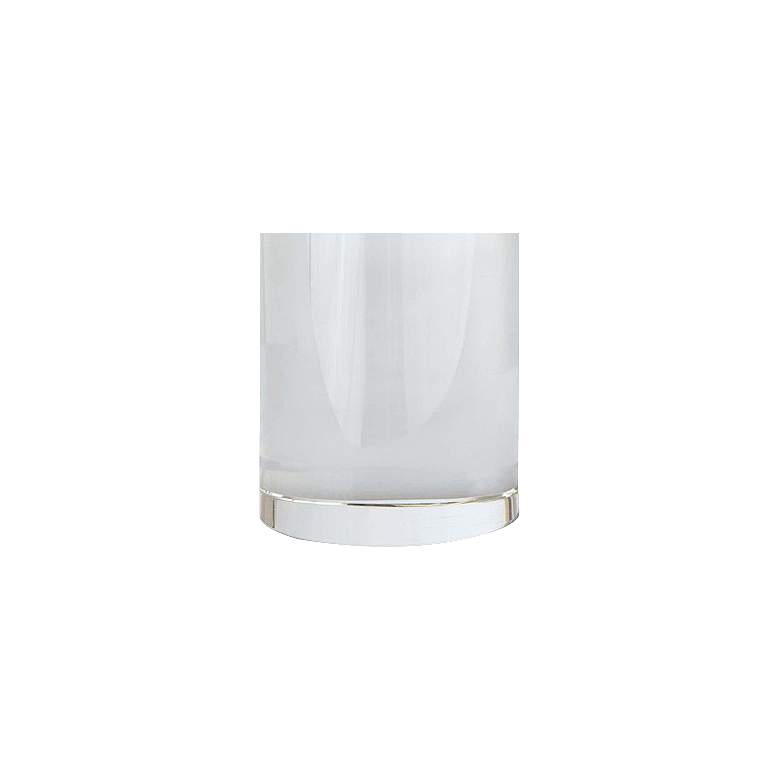 Image 3 Juliet 15 1/4 inch High Modern Crystal Column Accent Table Lamp more views