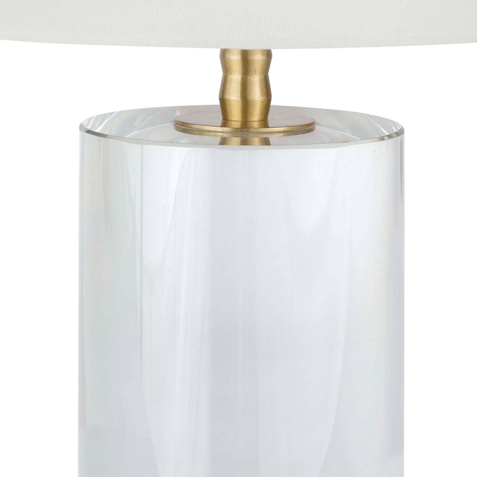 Image 4 Juliet 15 1/4" High Modern Crystal Column Accent Table Lamp more views