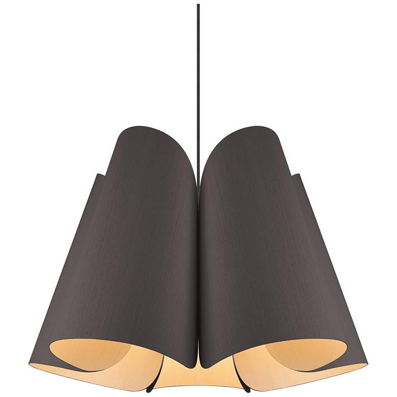 Image 1 Julieta Pendant WEP Light Collection - Black Finish - Ebony Shade