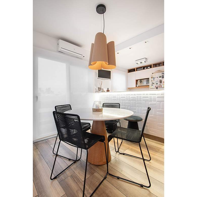 Image 3 Julieta Pendant WEP Light Collection - Black Finish - Petribi Shade more views