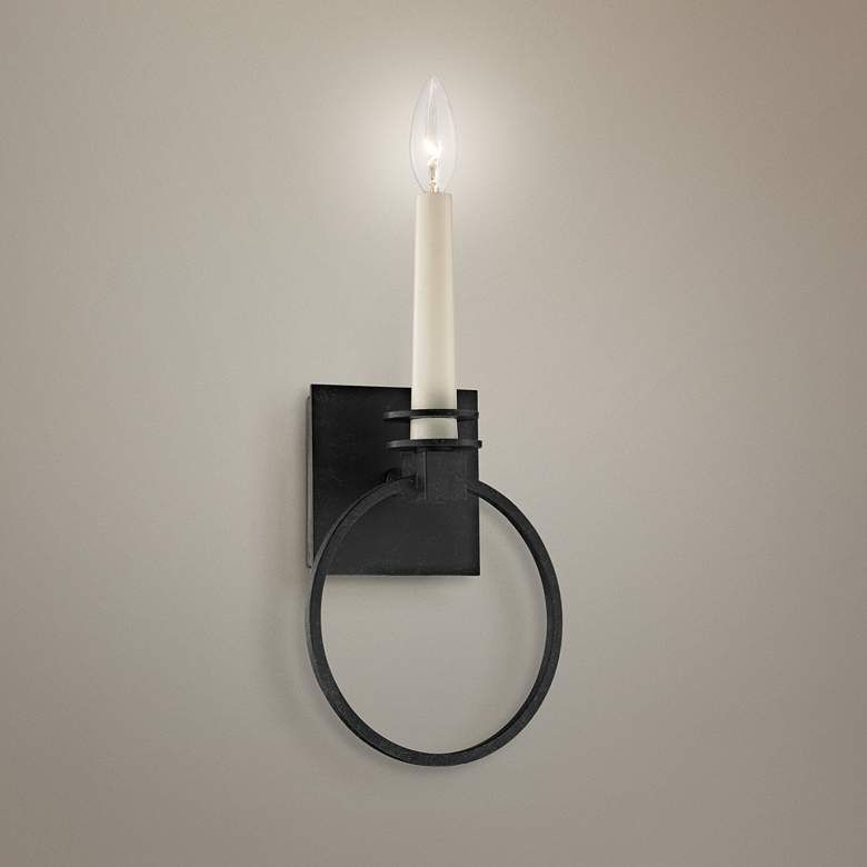 Image 1 Juliette 17 inch High Country Iron Wall Sconce