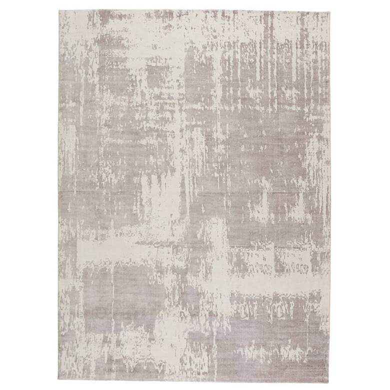 Image 1 Juliette Arabella JUT01 5&#39;x8&#39; Light Gray and White Area Rug