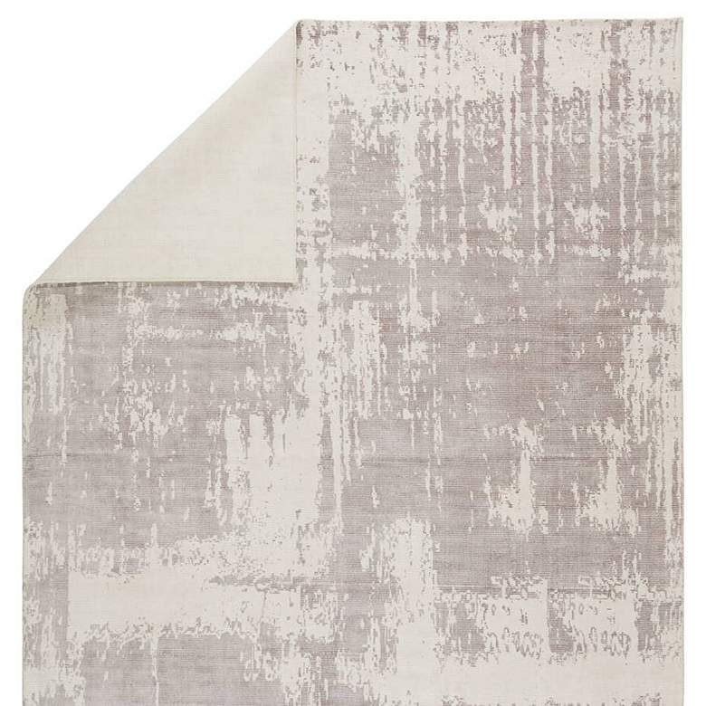 Image 3 Juliette Arabella JUT01 5'x8' Light Gray and White Area Rug more views