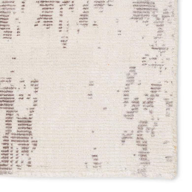 Image 4 Juliette Arabella JUT01 5'x8' Light Gray and White Area Rug more views