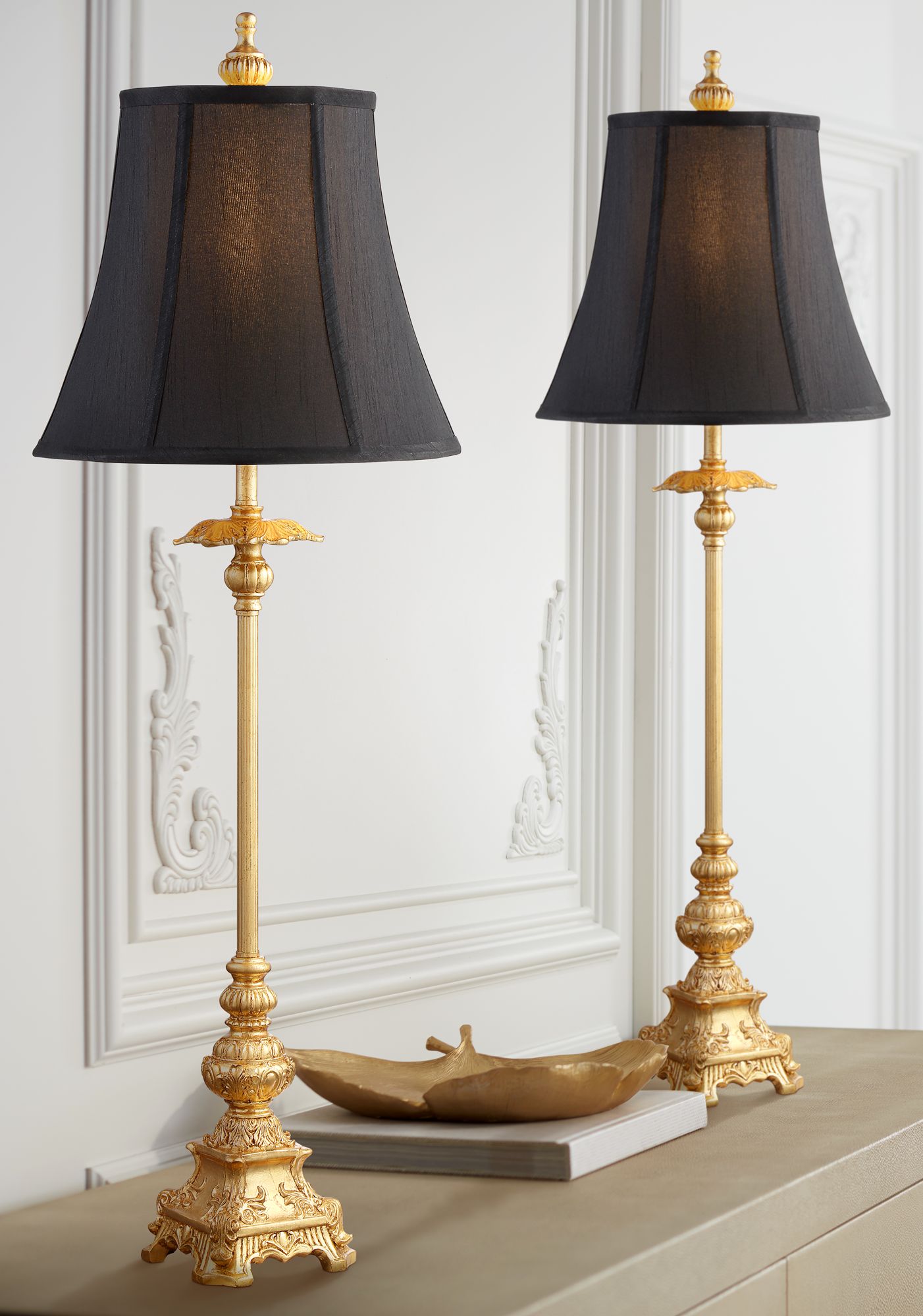 very bright table lamp