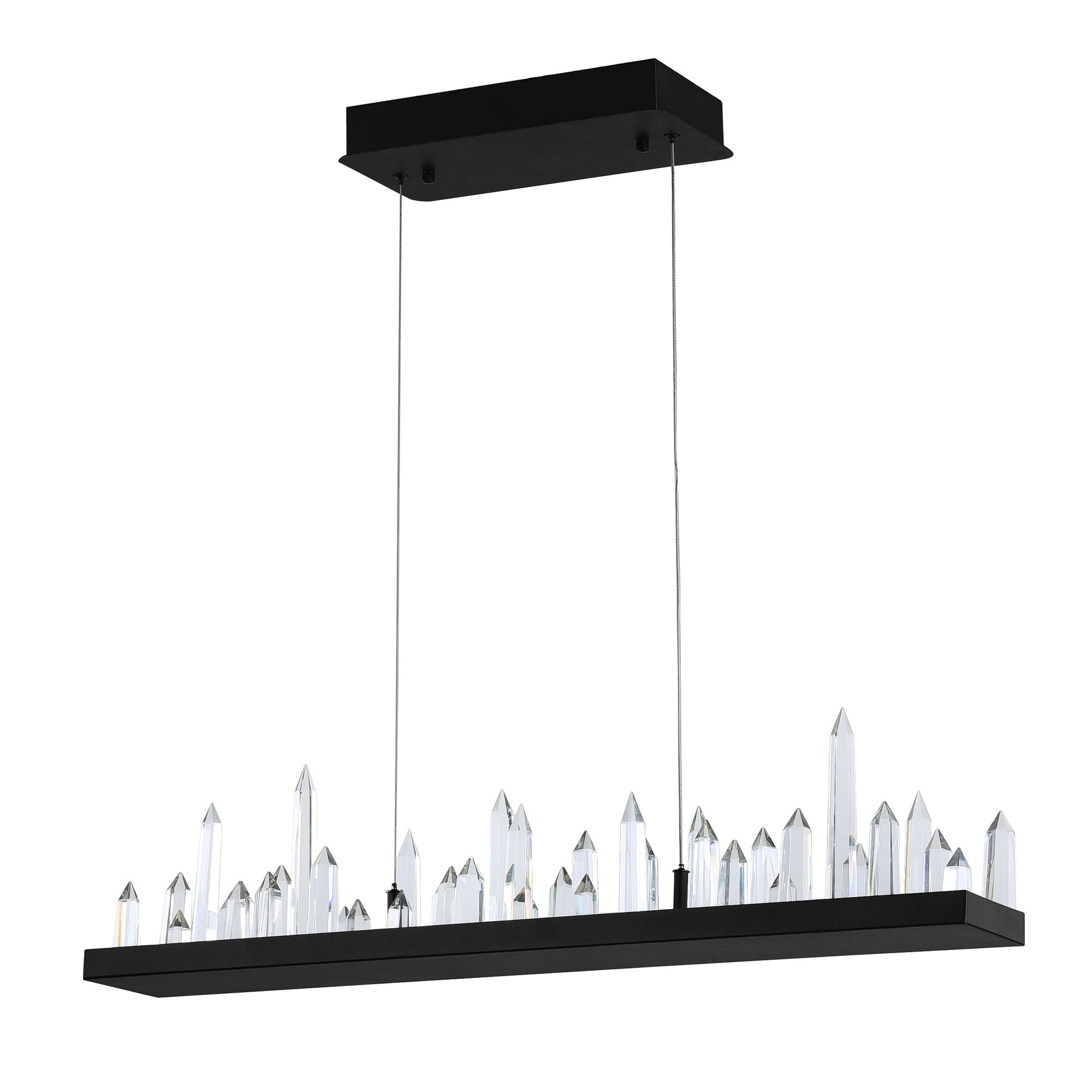 Image 4 Juliette LED Chandelier With Black Finish more views