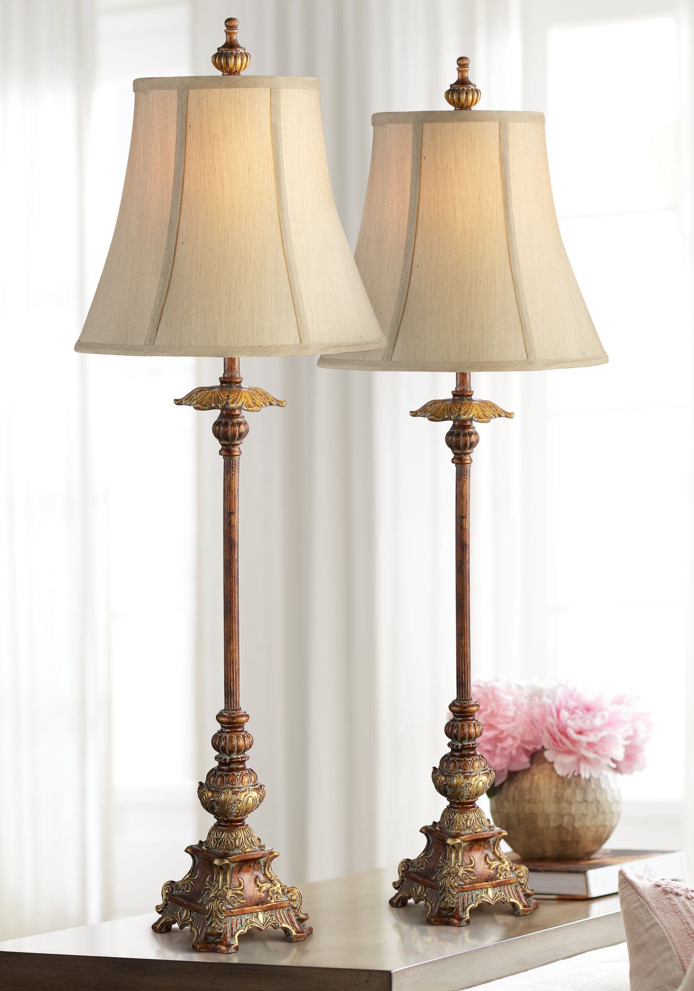 buffet lamp set of 2