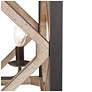 3_Julle 4-Light 14.2" Wide Square Wood Chandelier more views