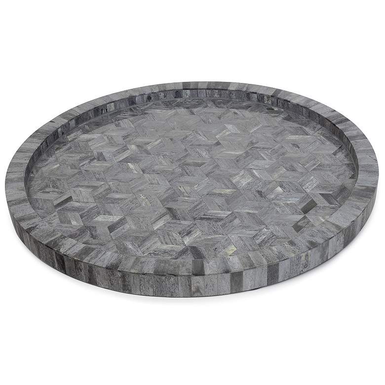 Image 1 Jullian Bone Tray Small (Grey)