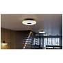 2_June 18" Wide Black 30W LED Semi-Flush more views