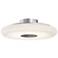 June 18" Wide Satin Nickel 30W LED Semi-Flush