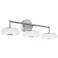 June 30" Wide Satin Nickel 30W LED Vanity
