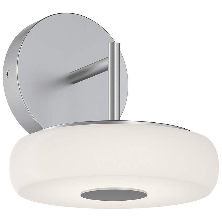 Image 1 June 8" High Satin Nickel 10W LED Sconce